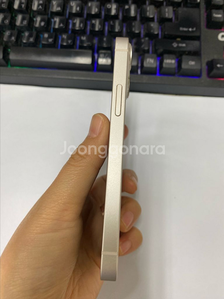 아이폰13미니 스타라이트 A급 128GB 무잔상--4