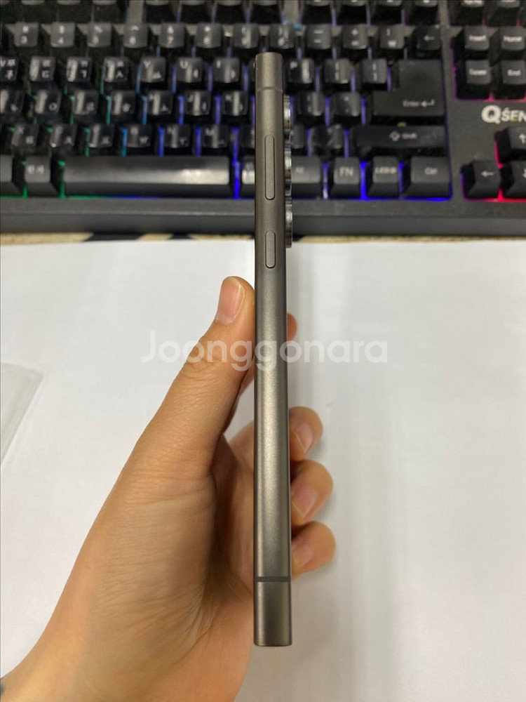 KT 갤럭시S24울트라 블랙 SS급 256G 무잔상--6