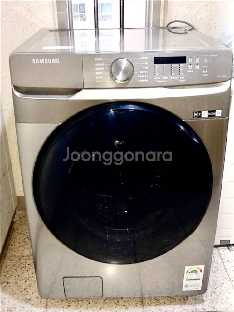 삼성그랑데대용량 비스최고급사양 드럼세탁기 새것 비스포크--0