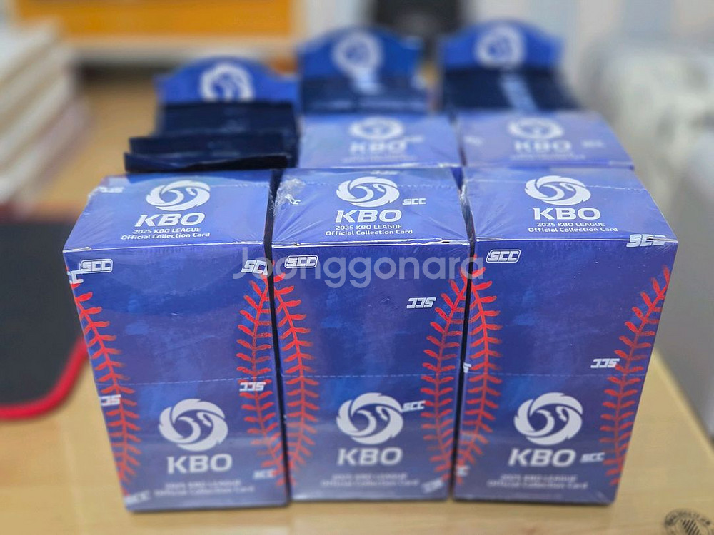 kbo 크보 야구카드 야구박스 미개봉 8박스 판매--0