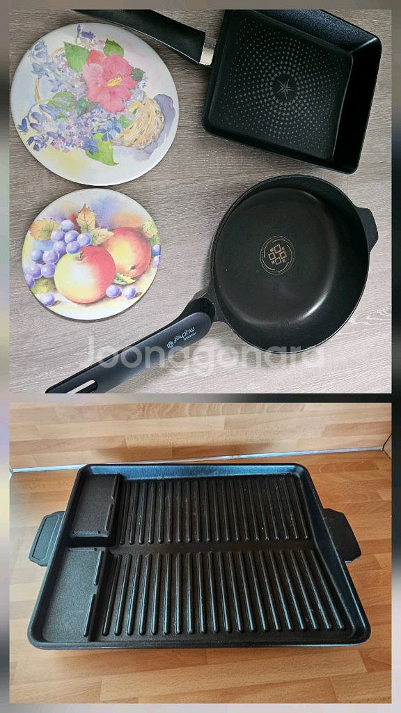 해피콜 계란말이 사각팬, 후라이팬, 불판 외--0