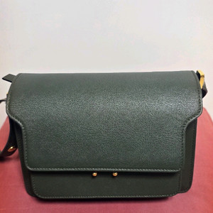 마르니 다크그린 트렁크백