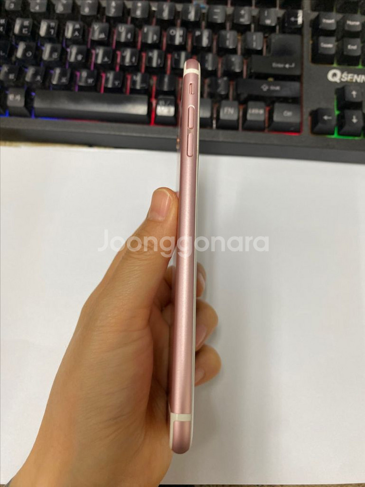 아이폰6S플러스 로즈골드 AA급 64GB 배터리100%--3