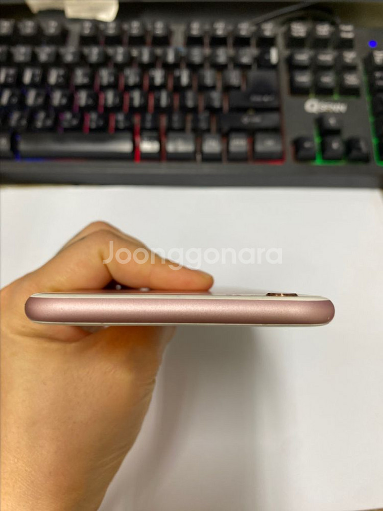 아이폰6S플러스 로즈골드 AA급 64GB 배터리100%--4