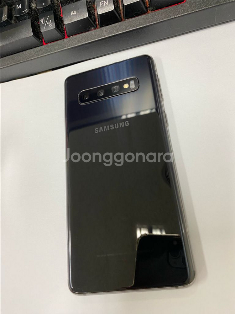 KT 갤럭시S10 LTE 블랙 AA급 128GB 무잔상--0