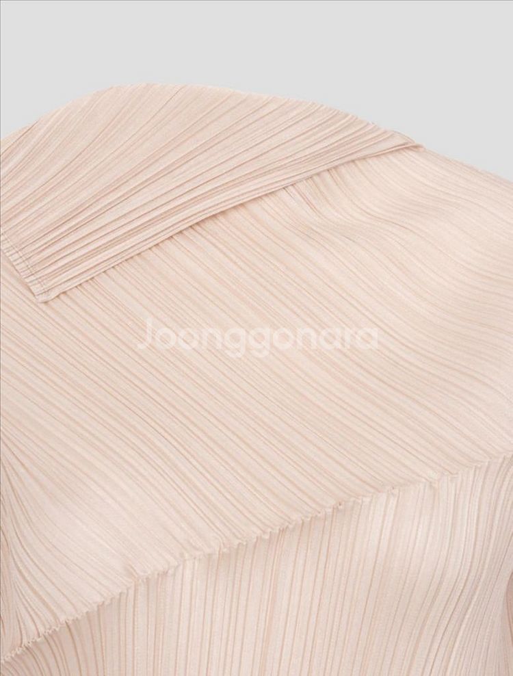 이세이미야케 플리츠플리즈미 리프 탑 Leap Top--2