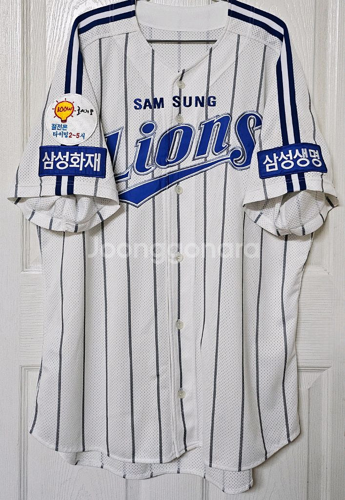 [110] 삼성라이온즈 왕조 홈 유니폼--0