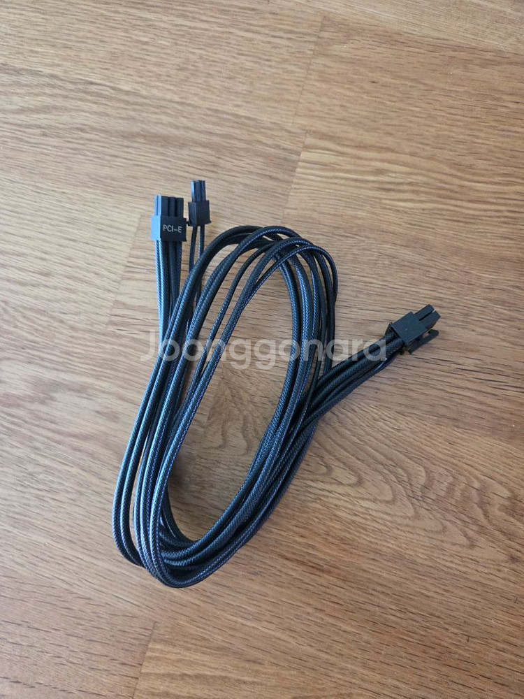 맥스 엘리트 시소닉 pcie 6+2 슬리빙 케이블--0
