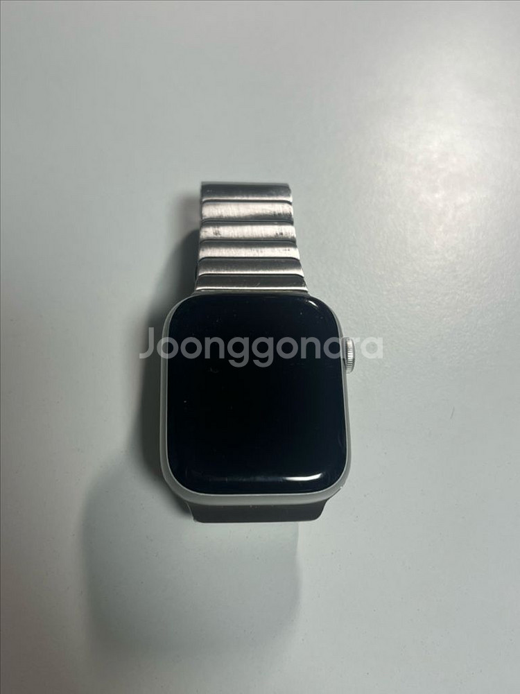 애플워치 se 44mm 실버--0
