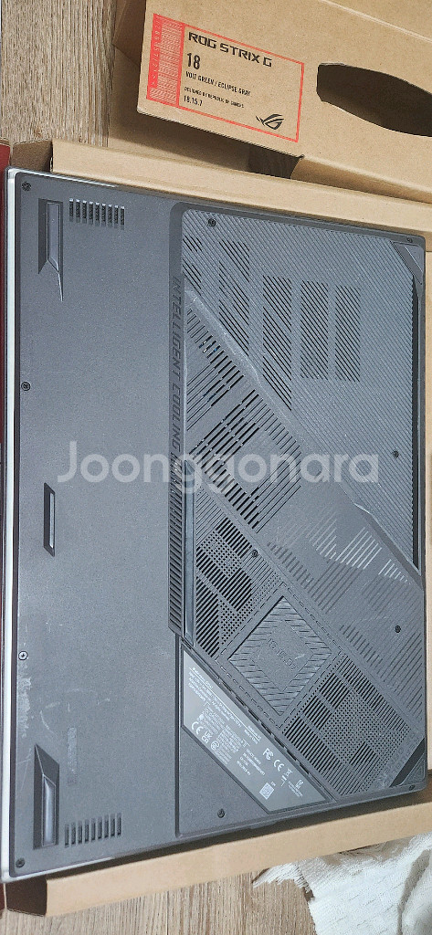 로그 스트릭스 G18 4070그래픽 게이밍노트북(풀박스--2