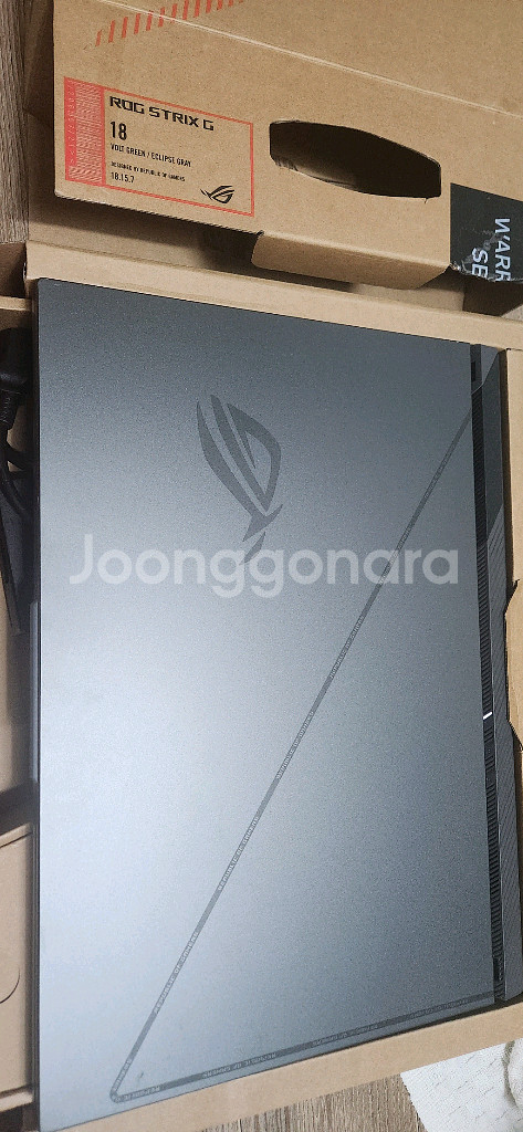 로그 스트릭스 G18 4070그래픽 게이밍노트북(풀박스--1