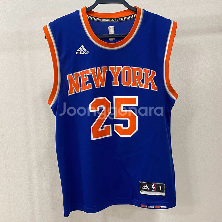 [M] 아디다스 NBA 뉴욕닉스 데릭 로즈 져지--0