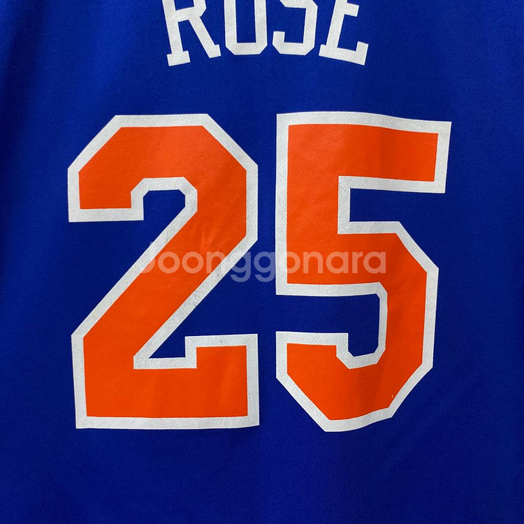 [M] 아디다스 NBA 뉴욕닉스 데릭 로즈 져지--6