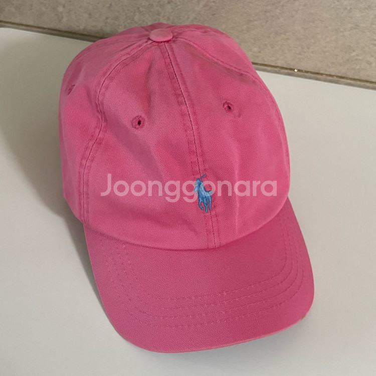 폴로 랄프로렌 핑크 볼캡--0