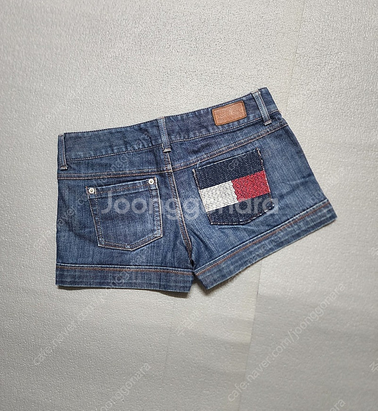 타미힐피거 타미걸 미니 핫팬츠--1