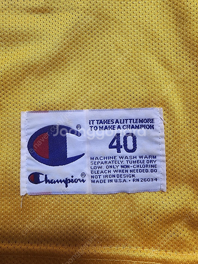 빈티지 USA 90's 챔피온 매직존슨 바스켓볼 져지--5