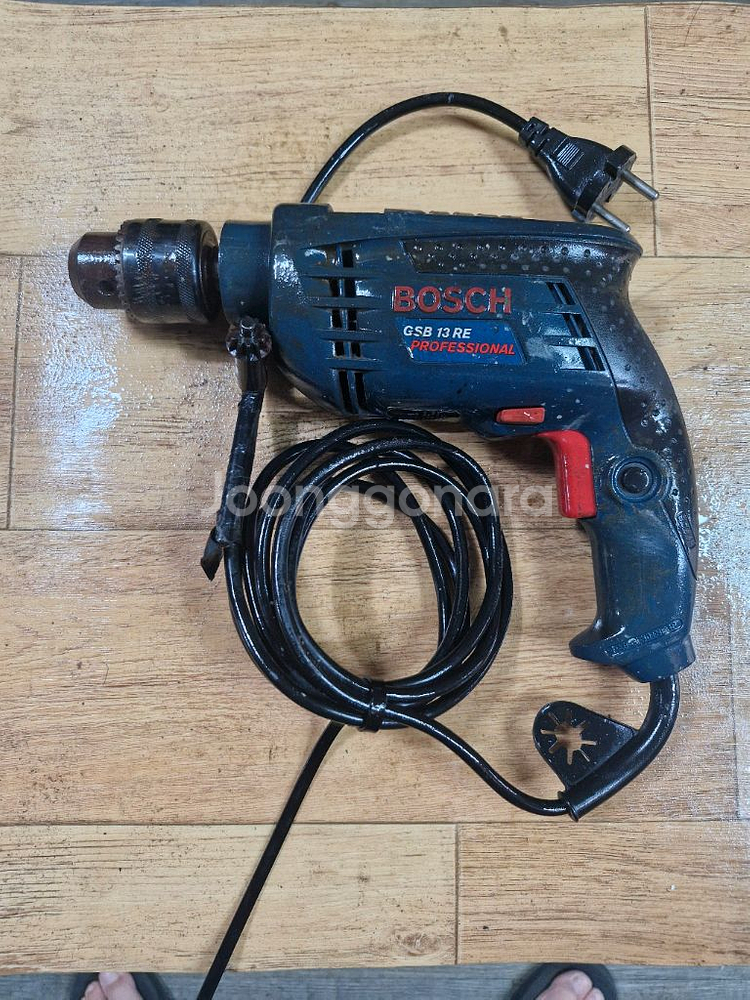 보쉬함마드릴GSB13RE 유선함마 임팩드릴--0