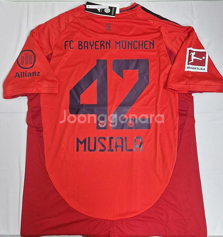 2425 바이에른 뮌헨 홈 김민재 케인 축구 유니폼--4
