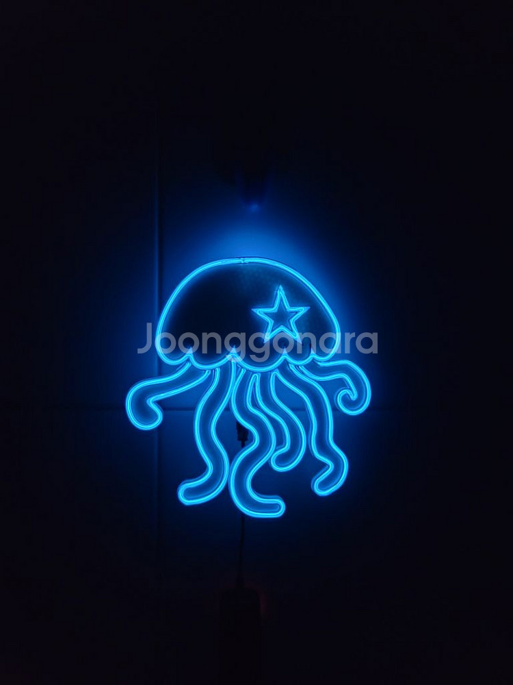 네온사인 해파리 led 램프--1