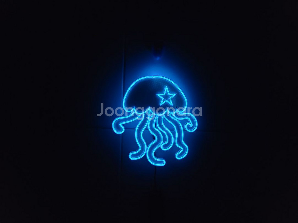네온사인 해파리 led 램프--2