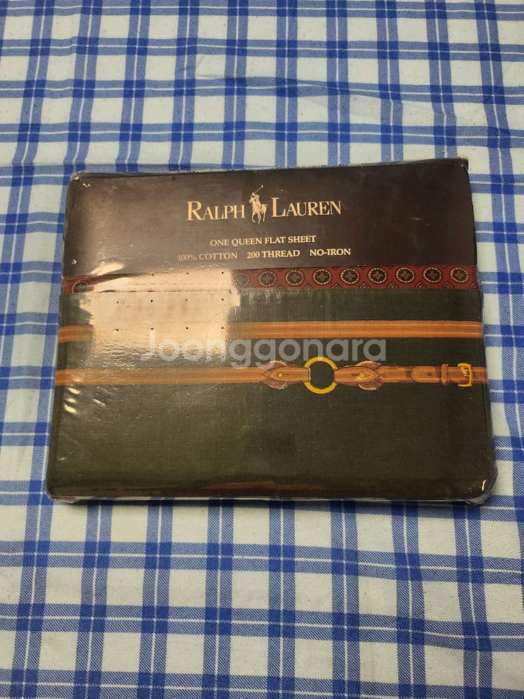 랄프로렌 USA 이불 (퀸 플랫시트)--0