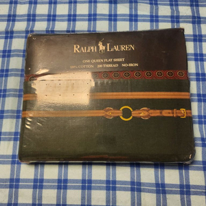 랄프로렌 USA 이불 (퀸 플랫시트)