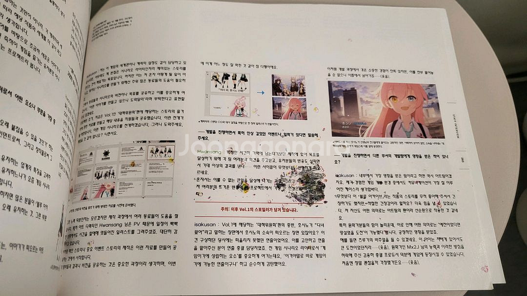 블루아카이브 오피셜 아트웍스 1탄 특전포함--2