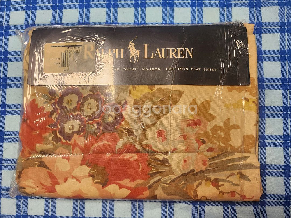 랄프로렌 USA 이불 (트윈 플랫)--0