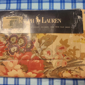 랄프로렌 USA 이불 (트윈 플랫)