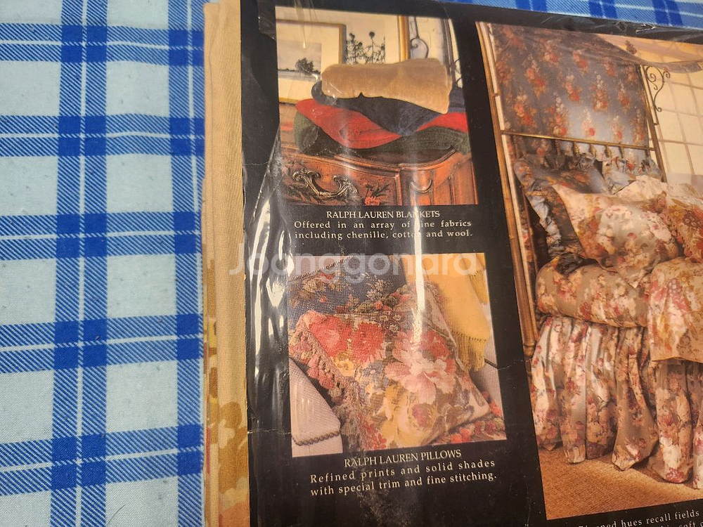 랄프로렌 USA 이불 (트윈 플랫)--2