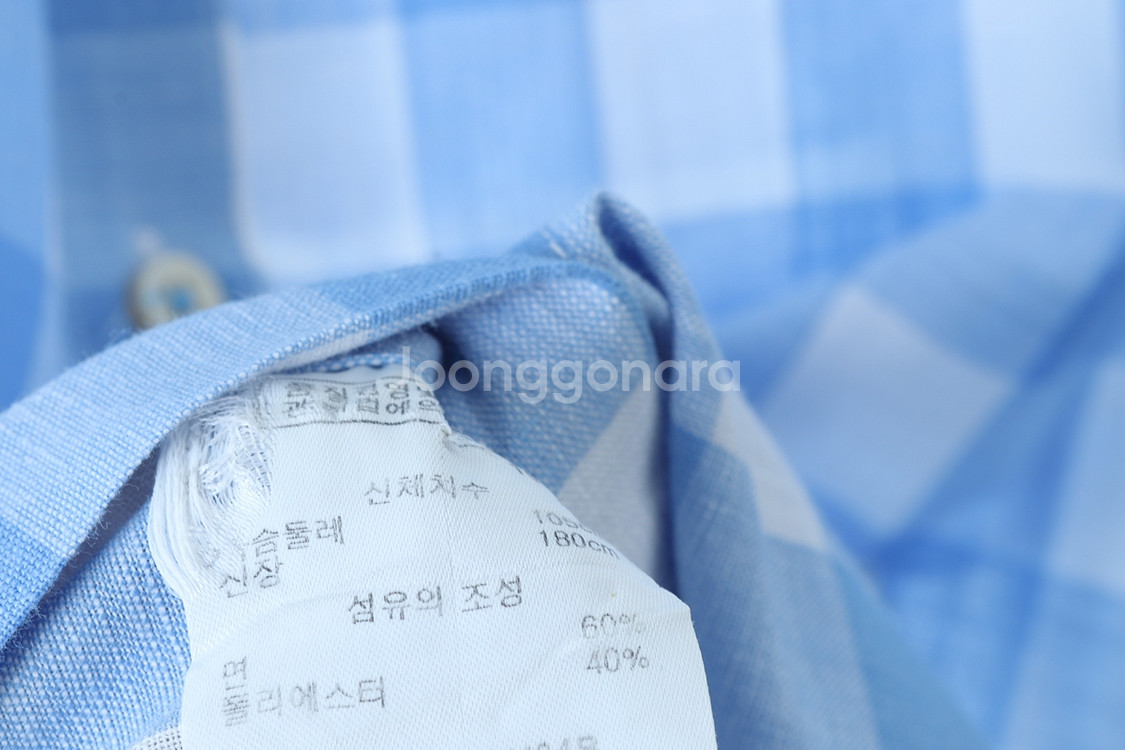(L) 루이가또즈 반팔셔츠 남방 시어서커 쉬원소재--5