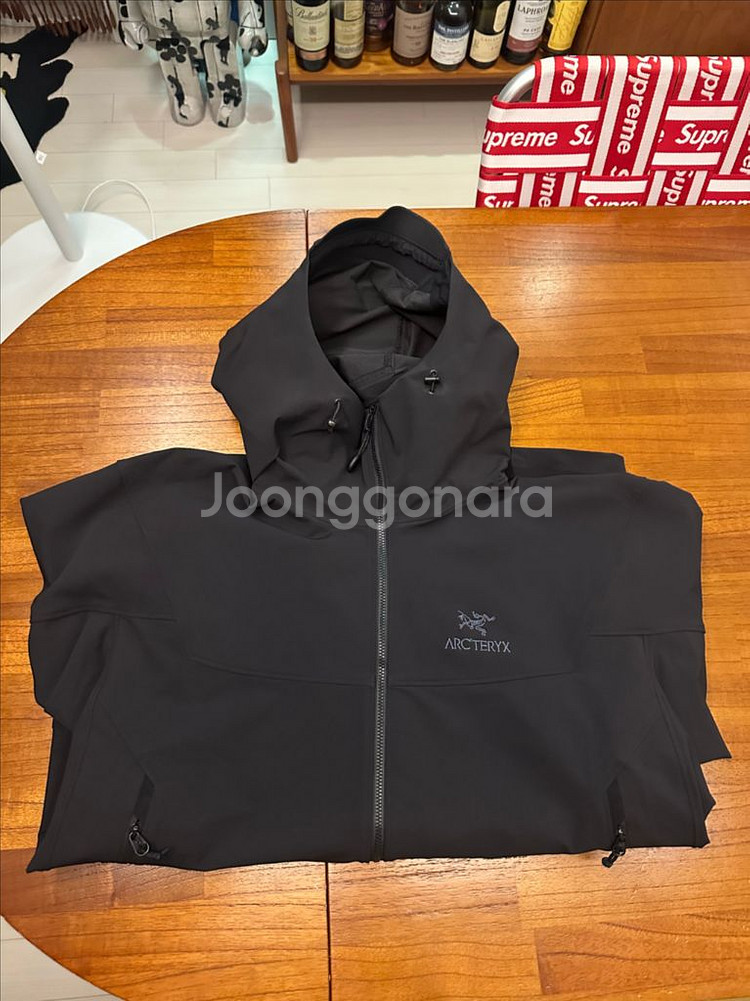 아크테릭스 감마 LT 후디 구형 블랙 L--0