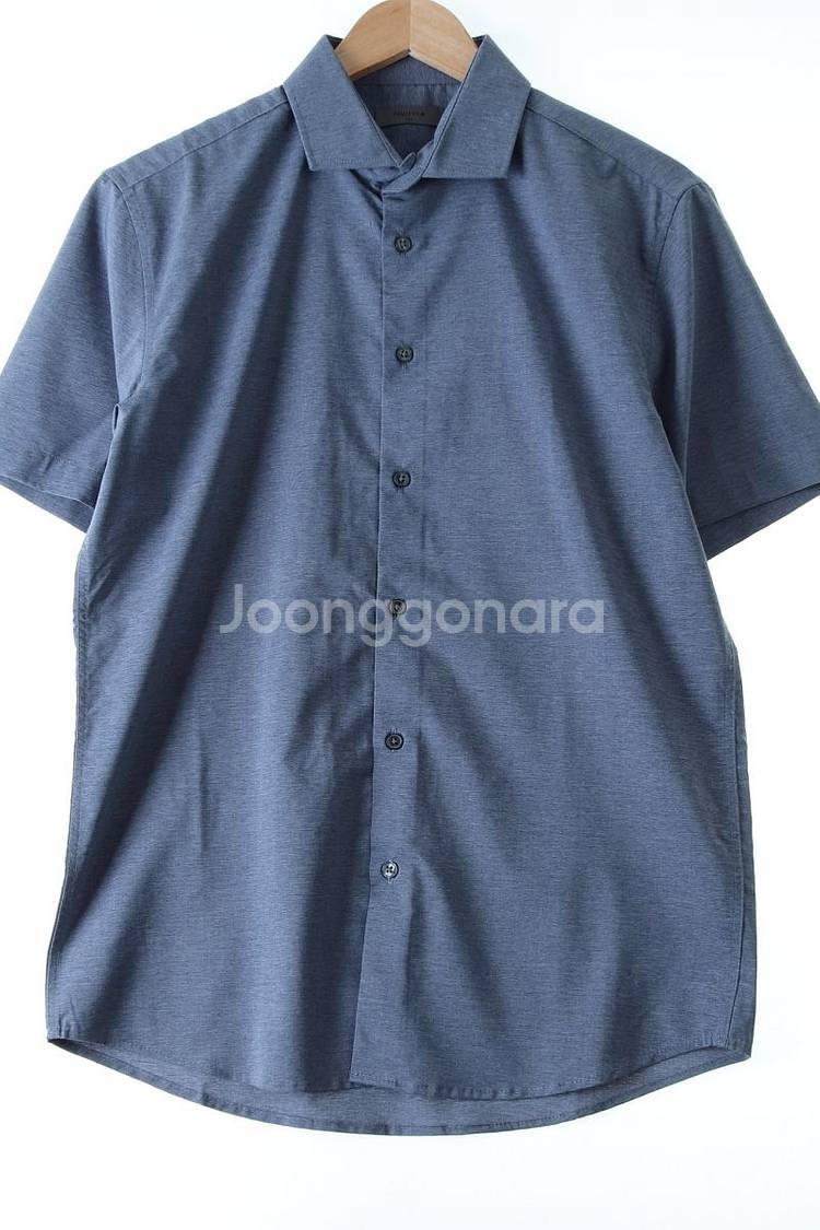 (L) 브랜드빈티지 반팔셔츠 남방 프로젝트엠 시어서커--0