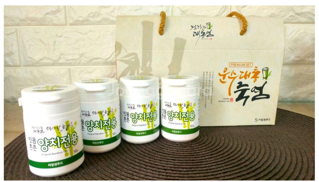 양치죽염 50g x 4개--0