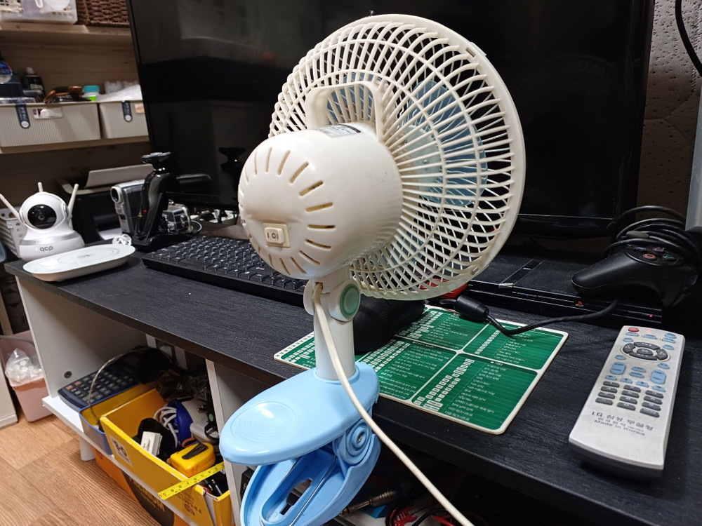 INTER HOUSE GEF-1861 탁상용 쿨링팬 이미지