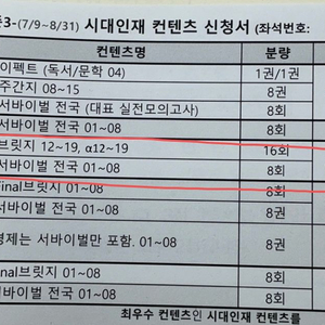 시대인재 컨텐츠 수학