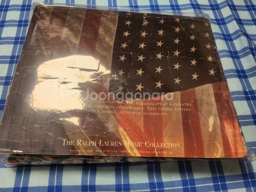 랄프로렌 USA 이불 (퀸 플랫)--2