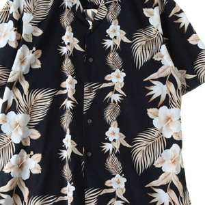 (XL-2XL) 브랜드빈티지 반팔셔츠 남방 블랙