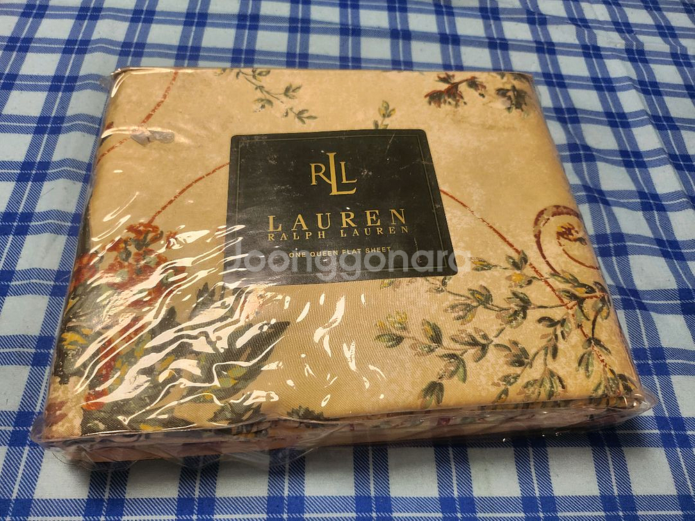 랄프로렌 USA 이불 (퀸 플랫) 새틴 Italy--0