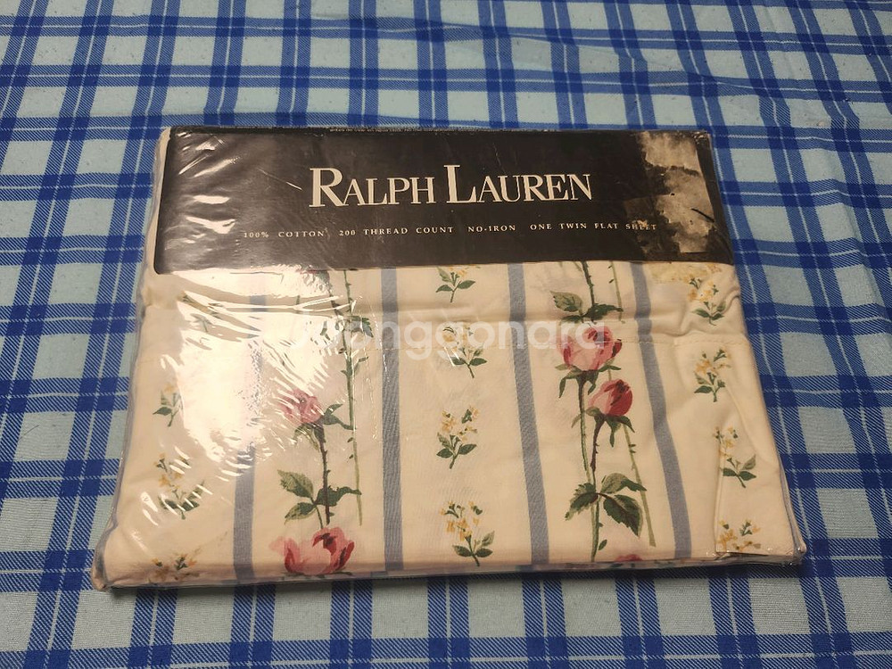 랄프로렌 USA 이불 (트윈 플랫 )실물깡패--0