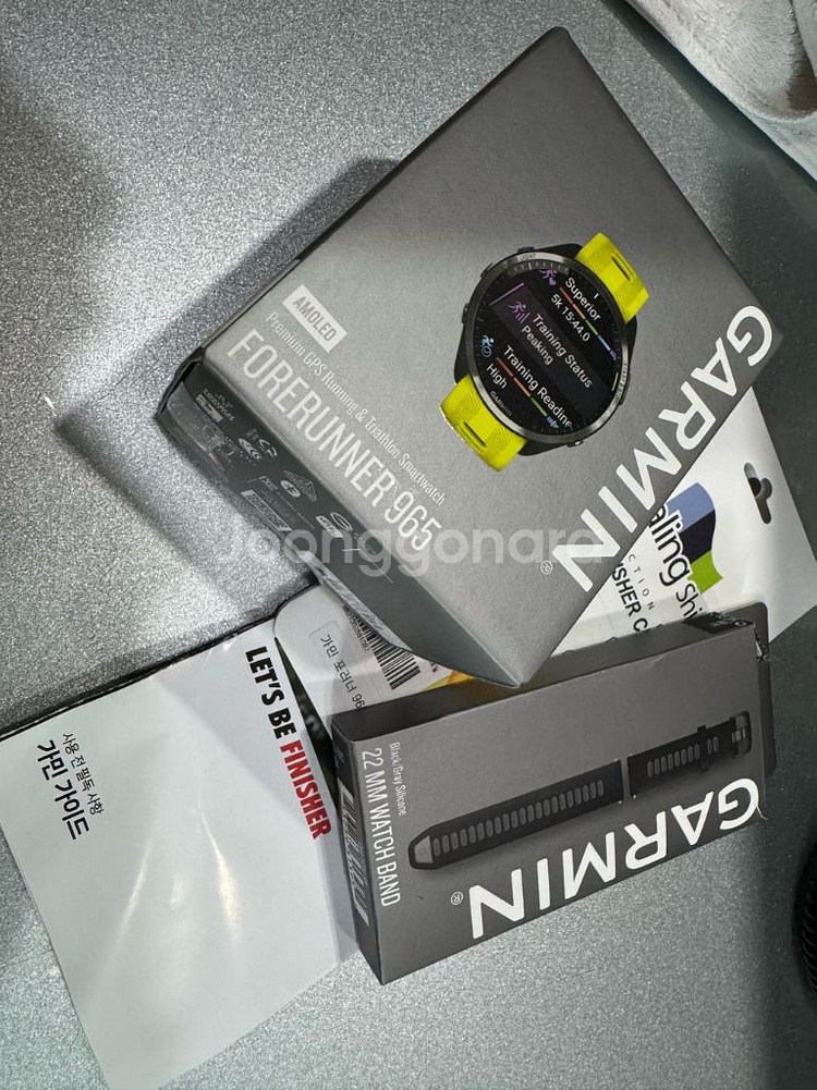 (새상품) 가민 포러너965 러닝 47mm--3