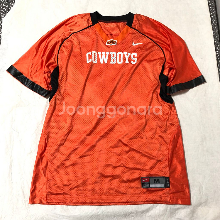 나이키 OSU COWBOYS 반팔 져지 M--0