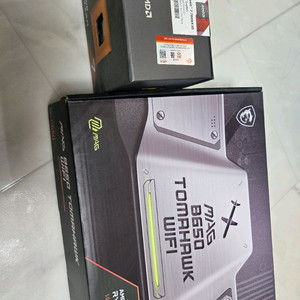 MSI B650 토마호크 와이파이+7800X3D 일괄