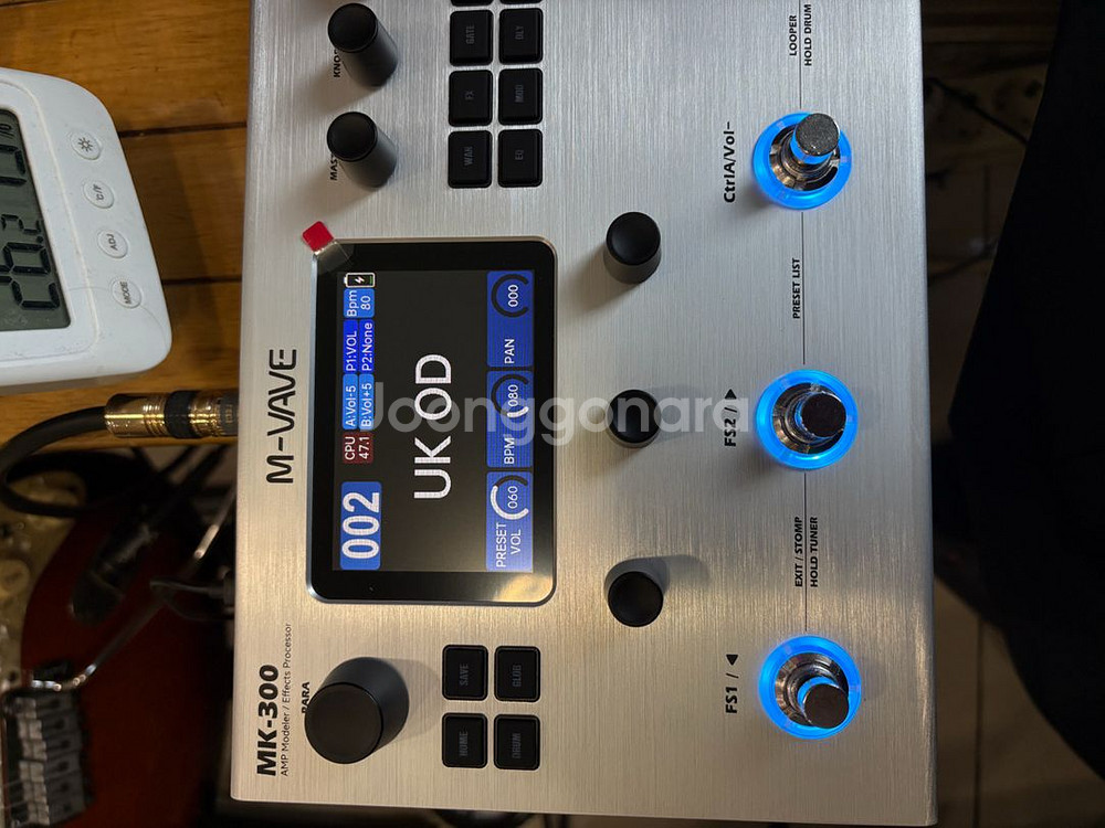 M-vave mk-300 기타 멀티이펙터--2