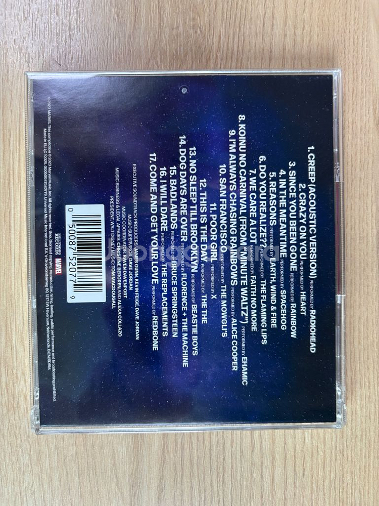 가디언즈 오브 갤럭시 VOL.3 CD--2