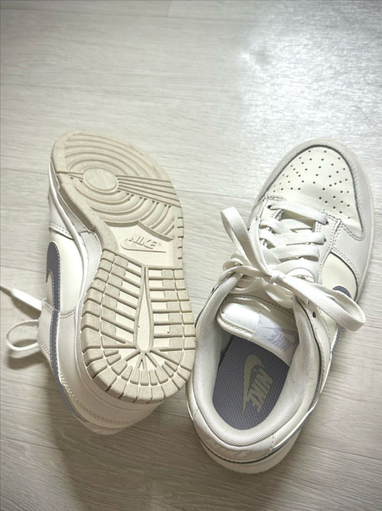 나이키 덩크 로우 ESS 팬텀 메탈릭 퍼플 230mm--2