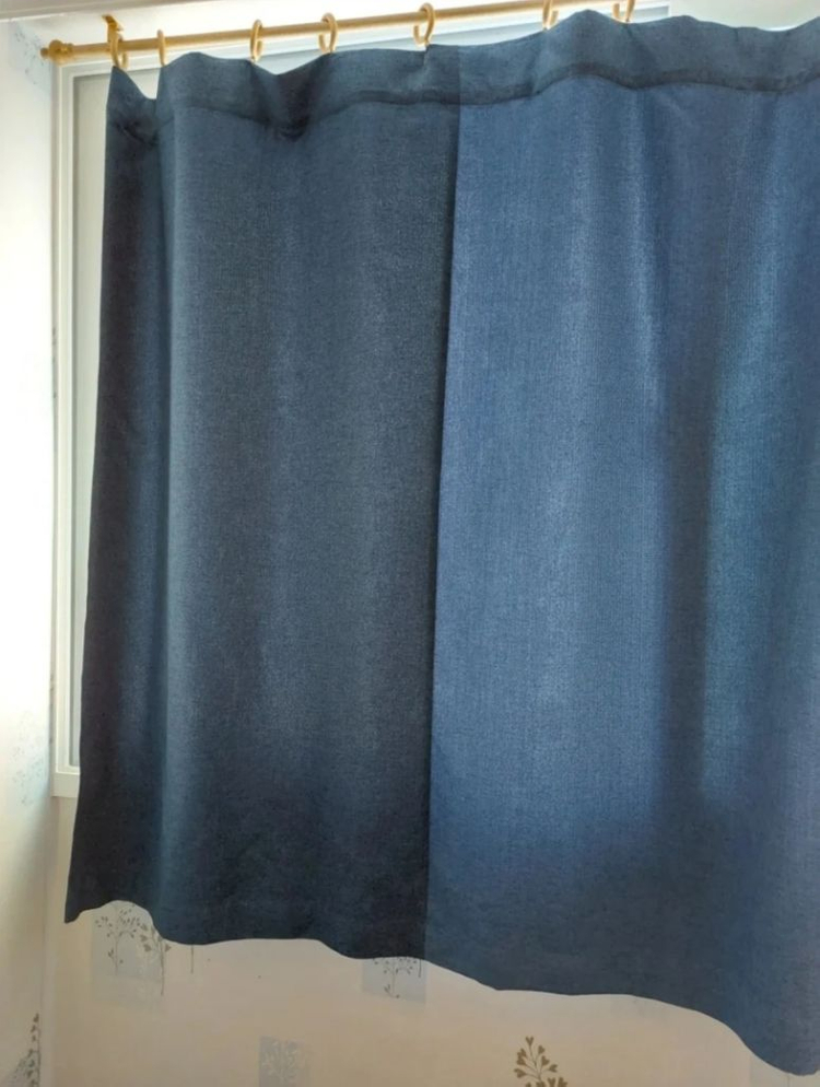 투톤블루커텐 이미지