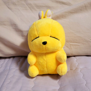 노란색 마시마로 인형 키링
