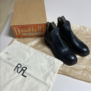 RRL] 더블알엘 블랙 콩그레스 부츠 9D