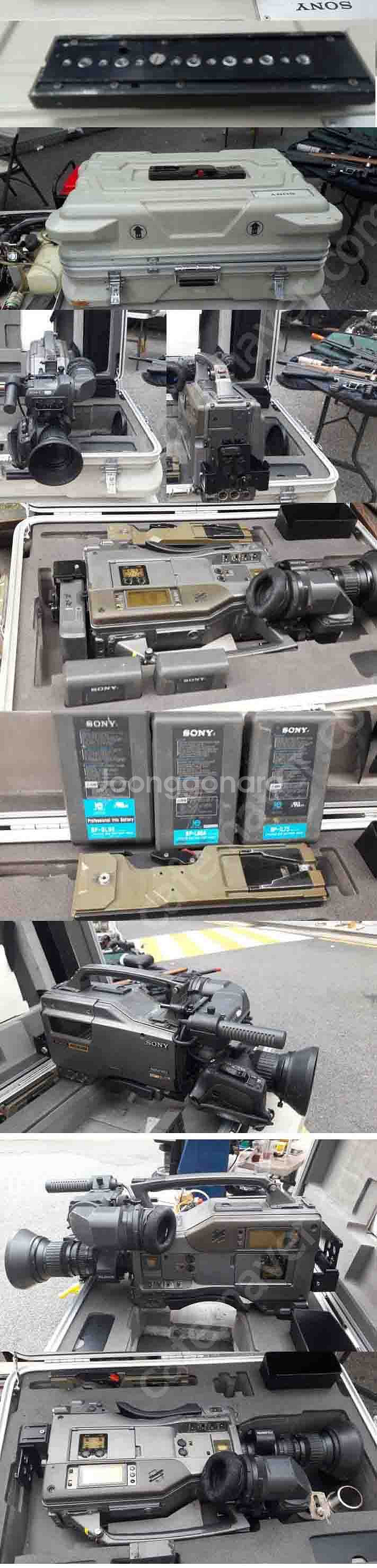 디피용 SONY 빈티지 방송용 카메라--0